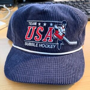Team USA Bubble Hockey Navy Cap